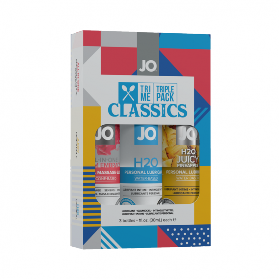 System Jo - JO Tri-Me Triple Pack - Classics - Various - Gift Set 1 floz 30 mL