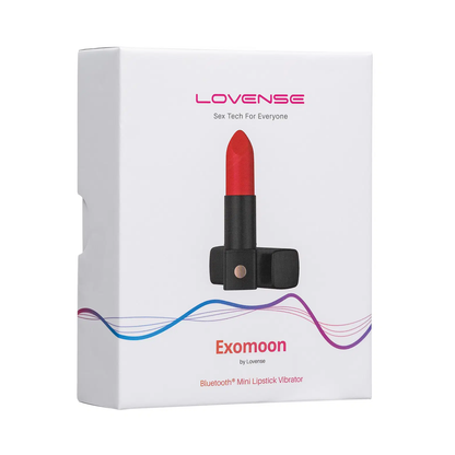 Lovense - Exomoon Bluetooth Secret Lipstick Bullet Vibrator