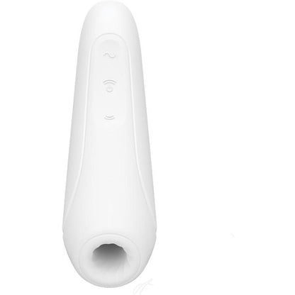 Satisfyer - Curvy 1+ App Controlled Clitorial Suction Vibrator White