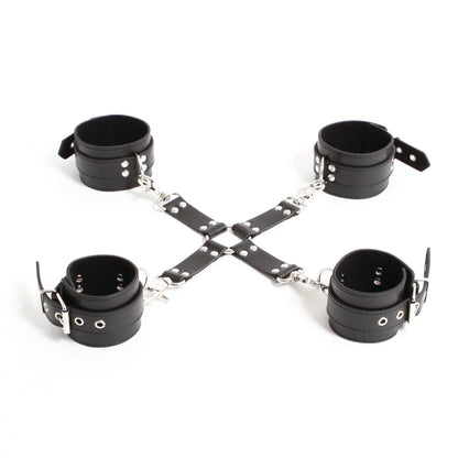 SM VIP - Cuffs & Shackles Cross Restraint