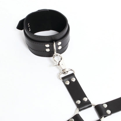 SM VIP - Cuffs & Shackles Cross Restraint