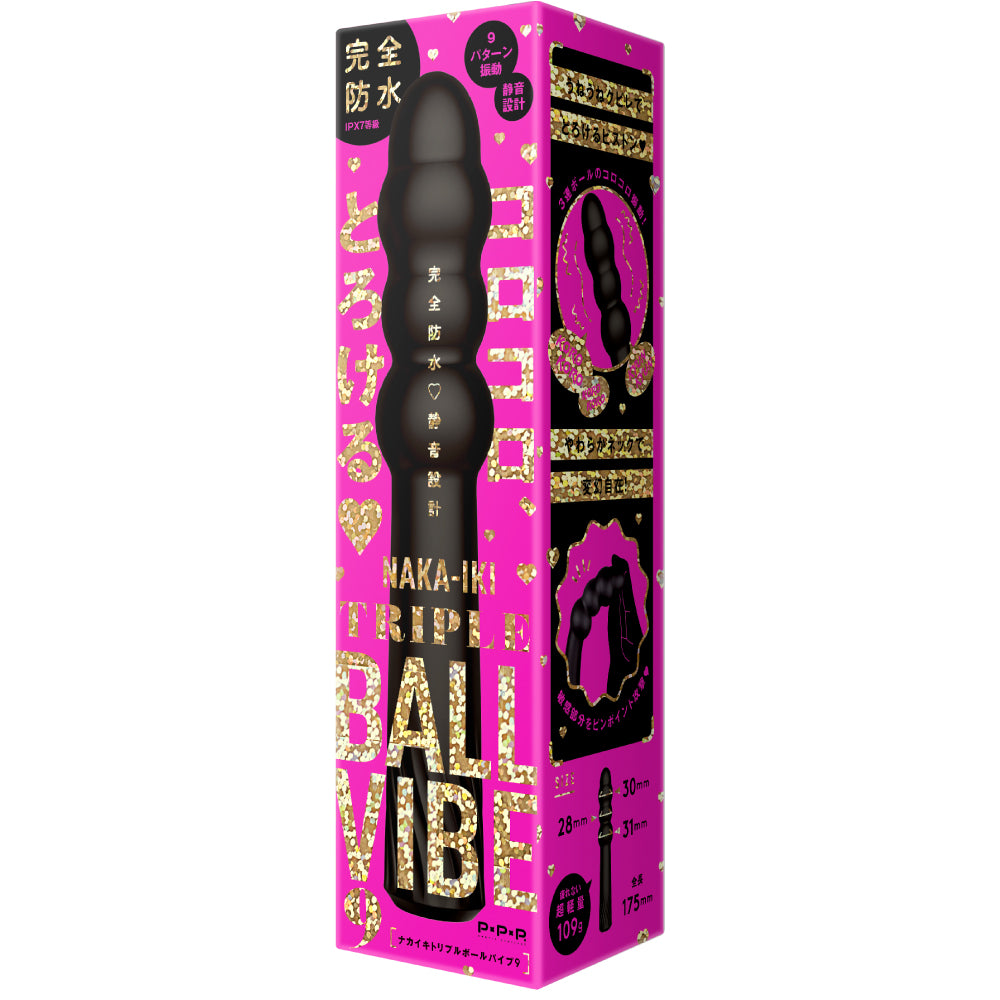 PPP - Naka Iki Triple Ball Vibe 9 (Black)