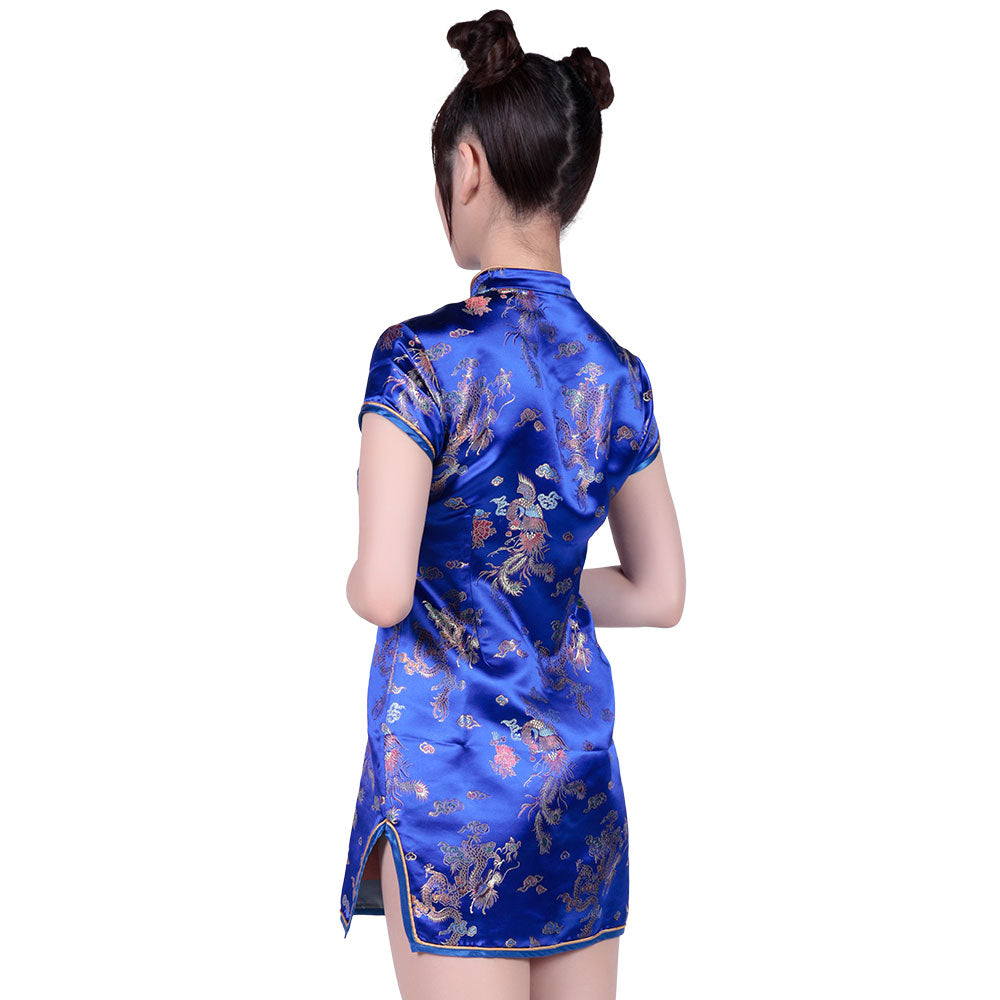 Be★With - Chinese Qipao Blue Costume