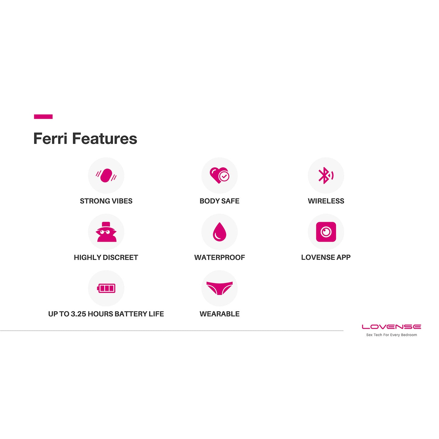 Lovense - Ferri App Controlled Panty Vibrator