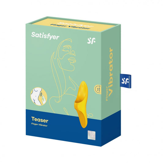 Satisfyer - Teaser Finger Vibrator Dark Yellow