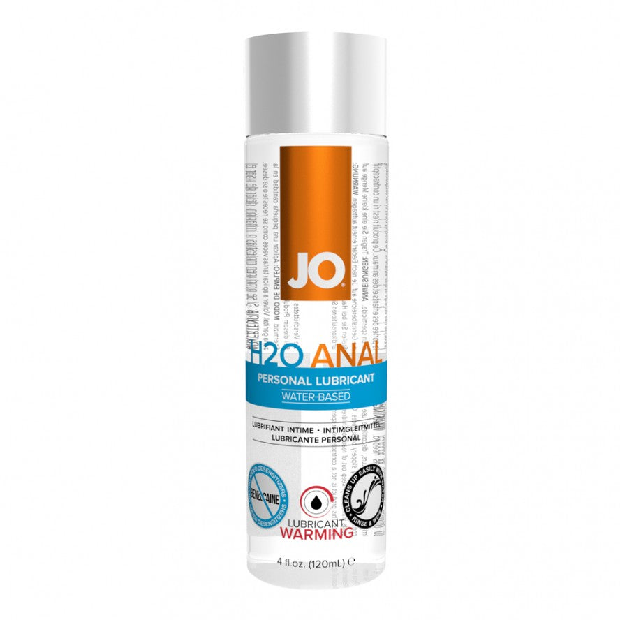 System Jo - H2O Anal Lubricant (Warming) 4 oz